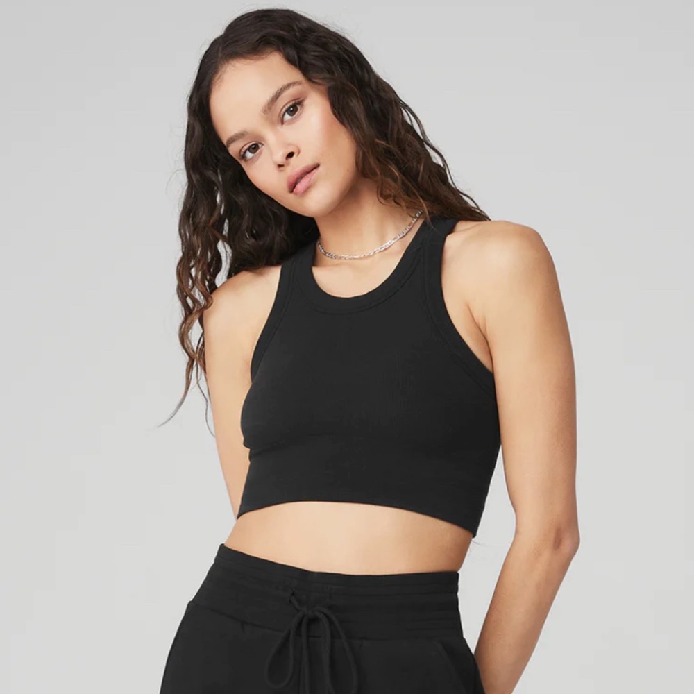 ALO YOGA - SEAMLESS DELIGHT HIGH NECK BRA - NWT!